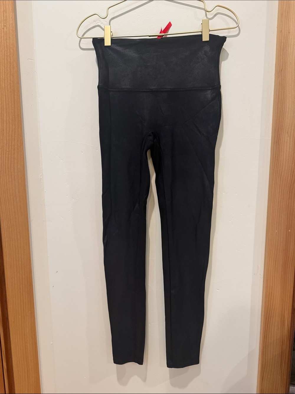 SPANX Black High-Waist Leggings